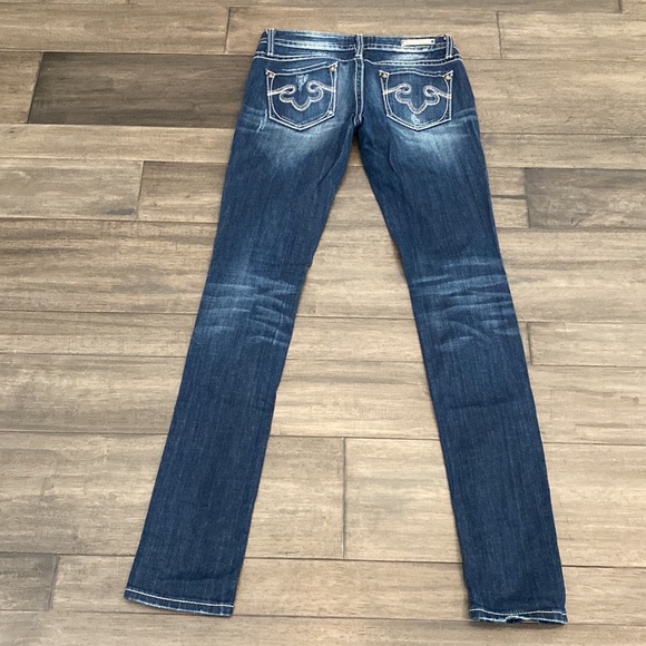 Rerock for Express Jeans Skinny Jeans Womens Size 2L - Picture 8 of 14
